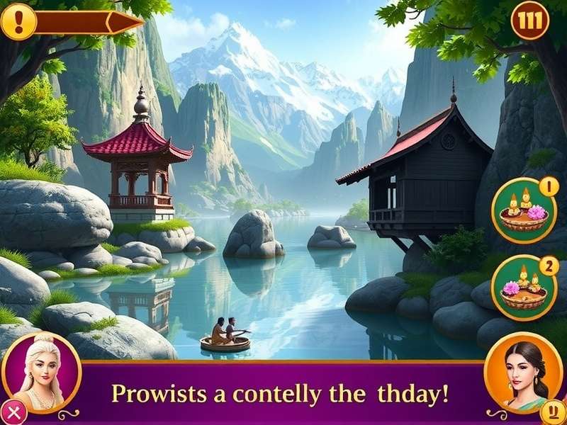 Tulsi Mantra Heavenly Melody gameplay screenshot